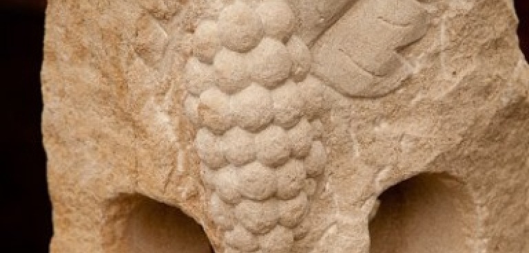 Kamenná dekorace v detailu