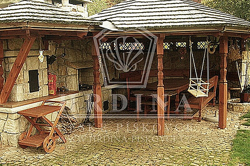 Altán z kamene - Pardubice