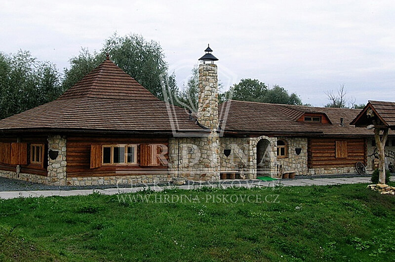 Kamenný obklad domu - Bašta