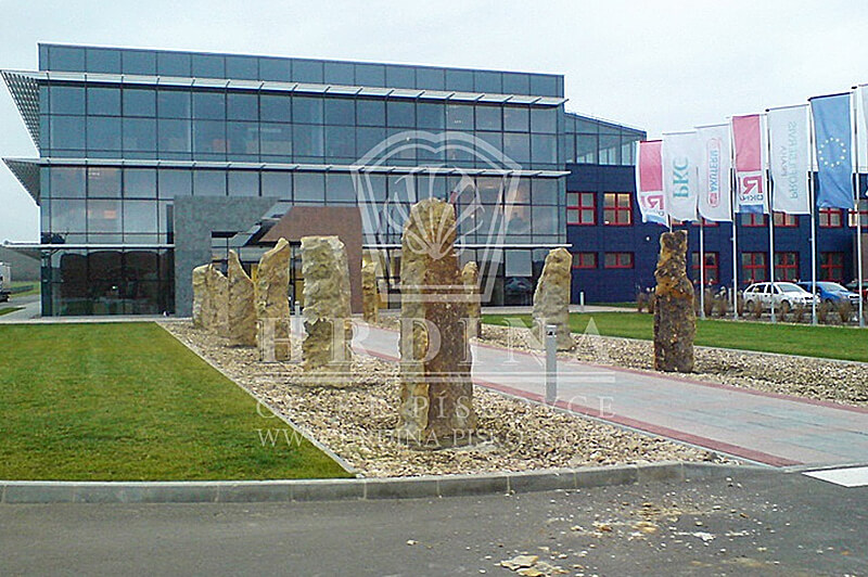 Okrasné kameny z pískovce - Bzenec