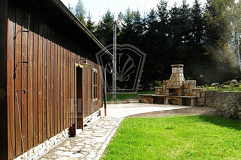 Zahradní krb z kamene - Vysočina