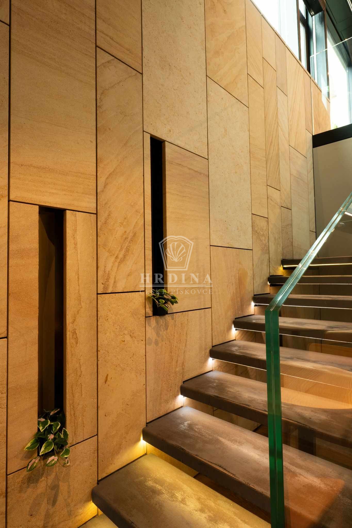 kamenný obklad Nové probošství