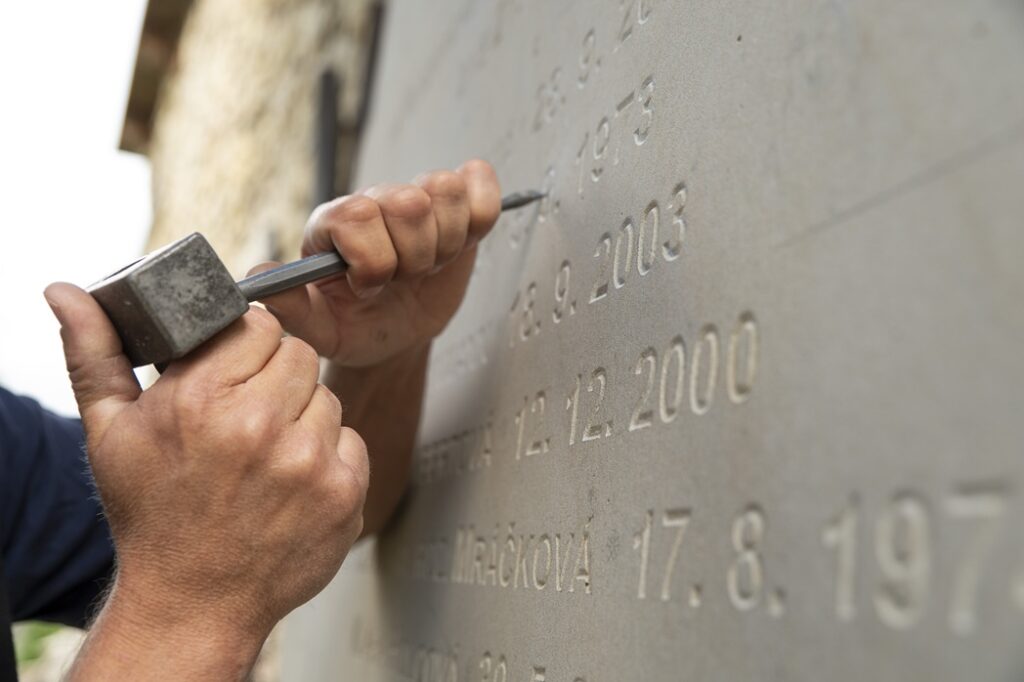 ales john pamětní kámen vyhnánov