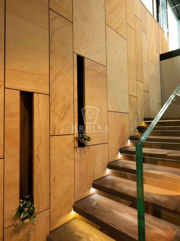 kamenný obklad Nové probošství