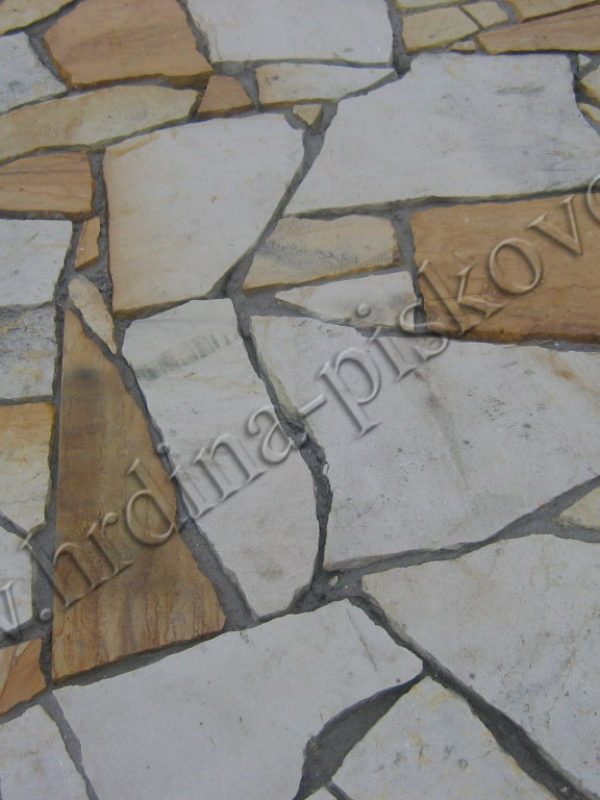 pískovcová anglicka dlazba