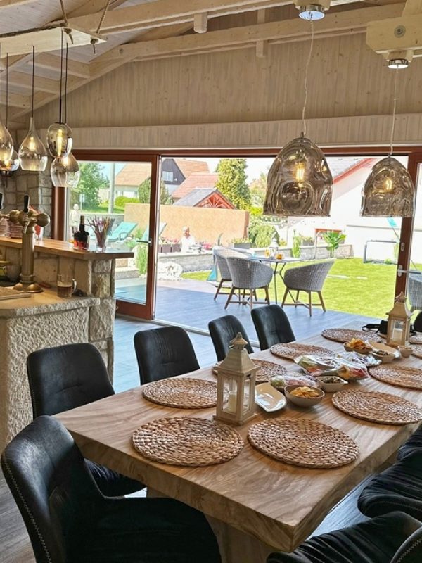 zahradní kuchyně na míru z přírodního kamene