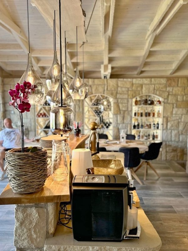 zahradní kuchyně z kamene Pálava Ubytování na Chaloupce